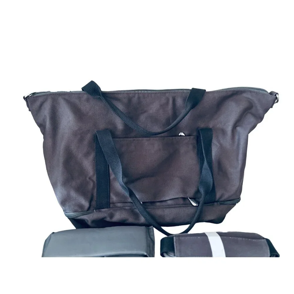 Lo & Sons Duffel And Carry On Travel Bag, 40L Capacity Canvas Tote - Picture 5 of 8